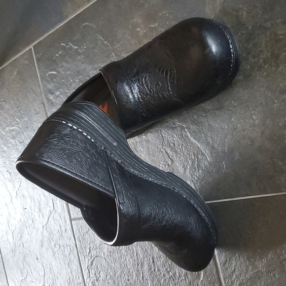 Dansko XP Black leather clogs - Picture 2 of 4